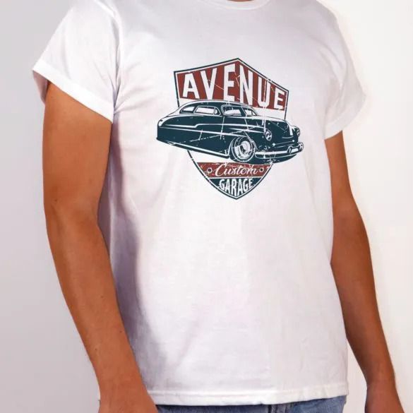 T-shirts - Full Color Print -  Mens Basic Short Sleeve