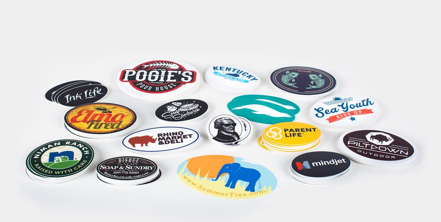 Stickers w/ UV - Oval Cut
