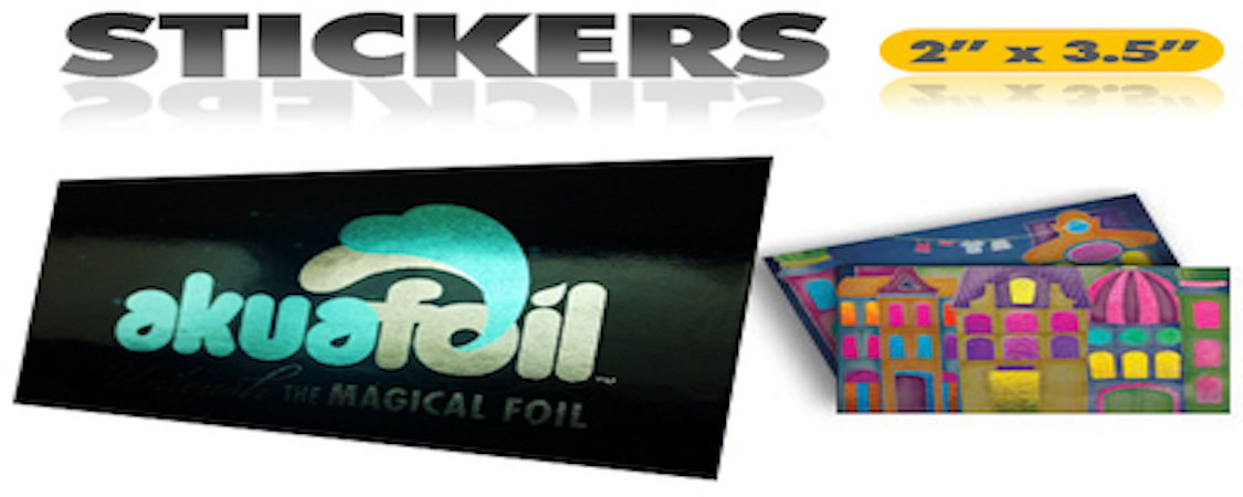 Stickers - Cold Foil Stickers