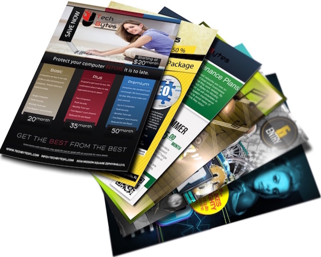 Large Flyers (100# Cover)