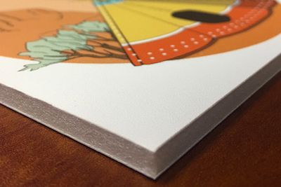 3/16 inch foamcore presentation board printed in full color