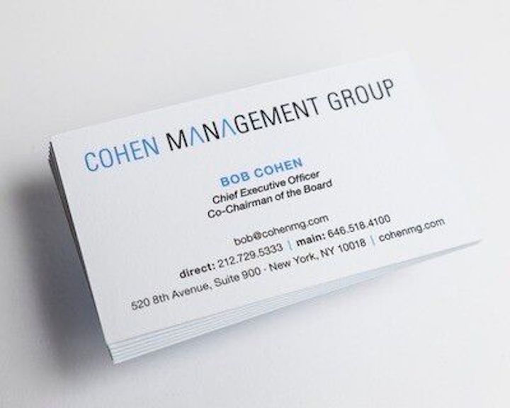 Sustainable Neenah Environmental business cards, uncoated 14pt or 28pt recycled stock