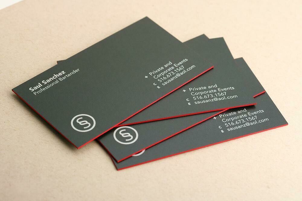 Ultra smooth uncoated business cards for sharp, detailed printing in multiple thicknesses