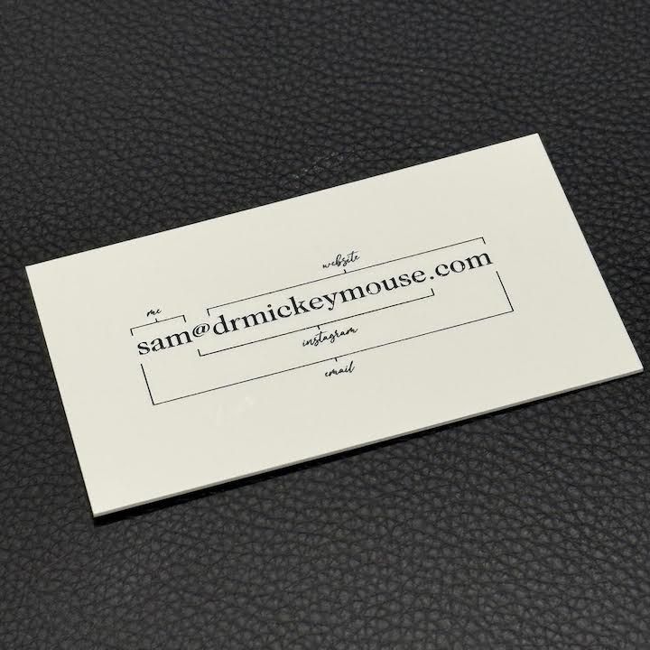 Business Cards - Soft Touch - Velvet