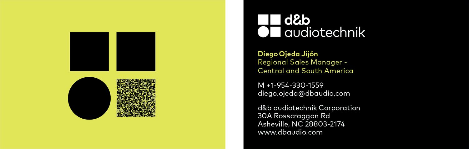 Custom Order - d&amp;b auidotechnik - Diego