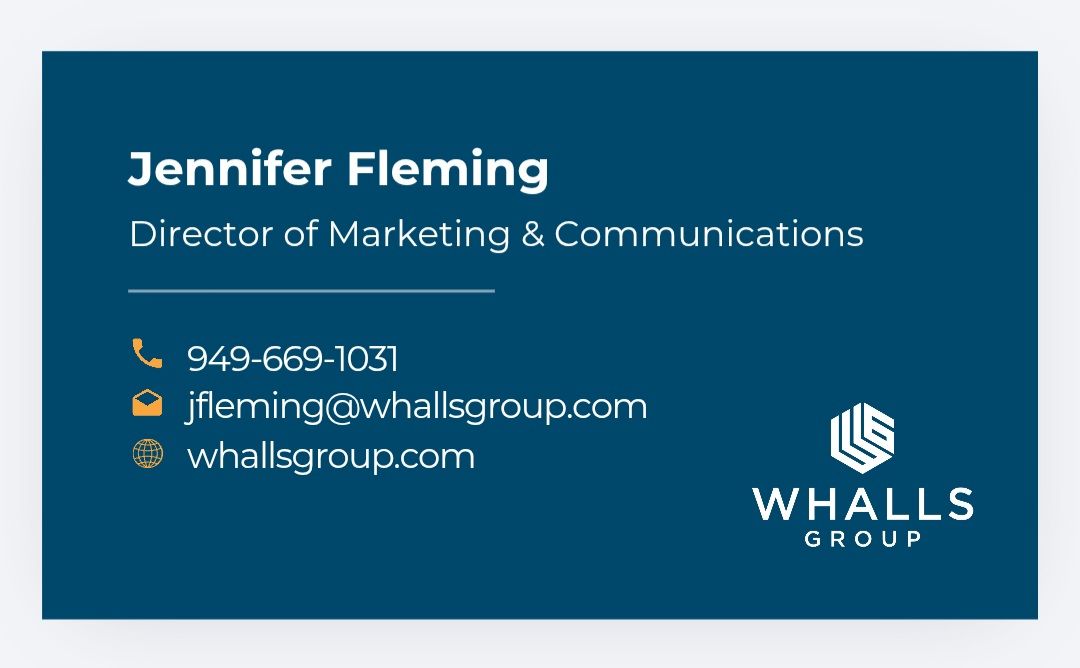 Custom Order - Whalls Group