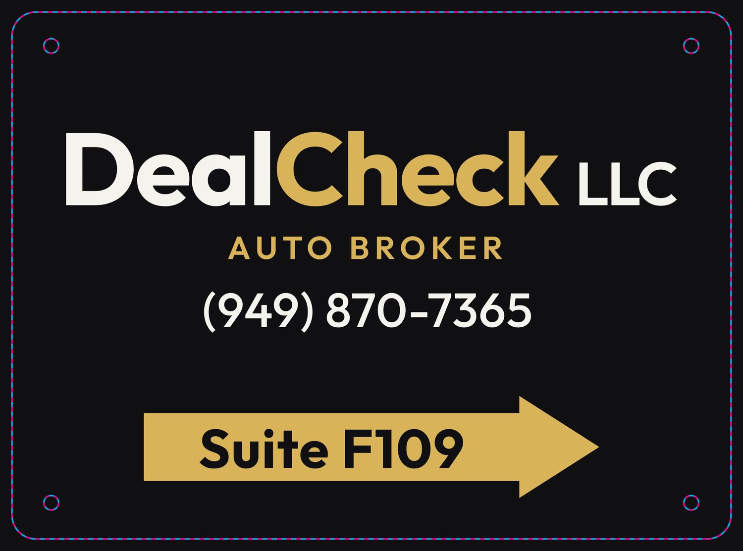 Custom Order - Deal Check