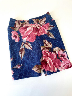 Bermuda Shorts ~ 6/12m - Floral