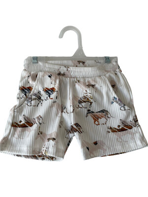 Pocket shorts - Horses