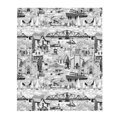 Throw Blanket - Manitoulin Heritage