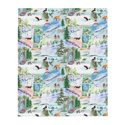 Throw Blanket - Manitoulin Landscape