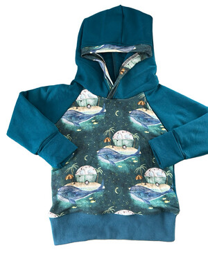 Hoodie 1/3 years - Ocean