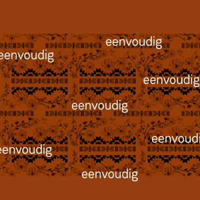 Custom Fabric - Rusty Orange