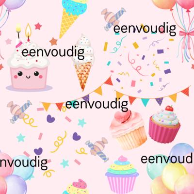 Custom Fabric - Birthday