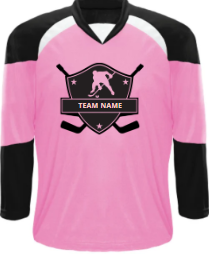 CUSTOM Jersey  SOLID Colour Front Logo  With solid name and solid numbers