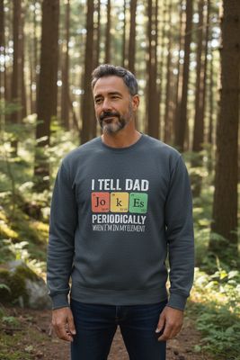 Crewneck - Dad Jokes-Adult Sizes