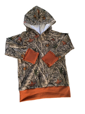 Hoodie 6/9 years - Camo
