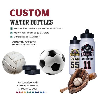 Custom Water Bottles