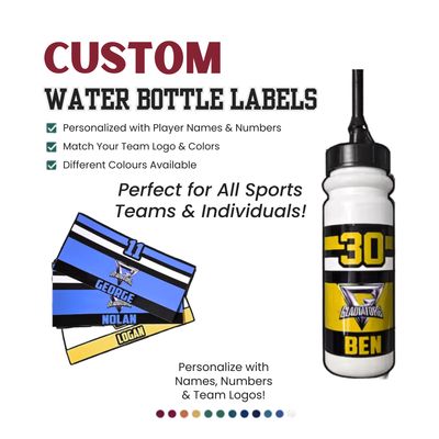 Custom Water Bottle Labels