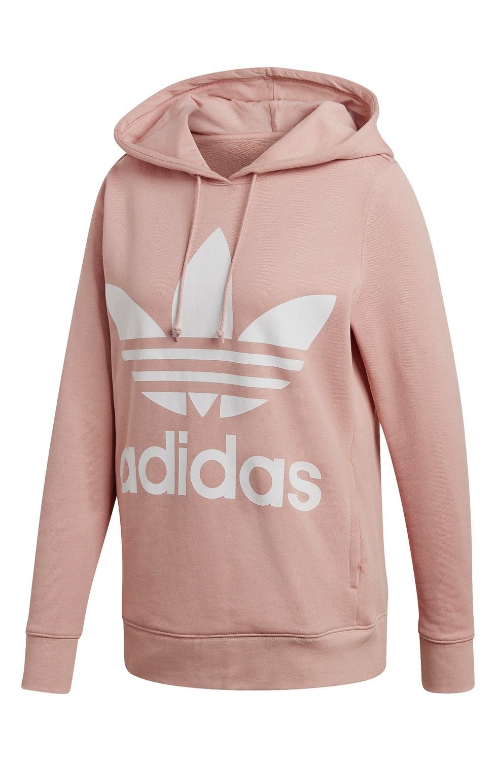 Trefoil Hoodie, Color: Pnkspi, Size: X-Large