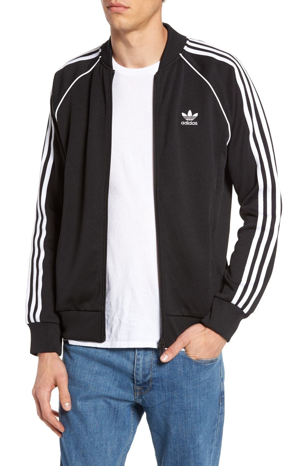 SST Track Jacket, Color: Black, Size: XX-Large