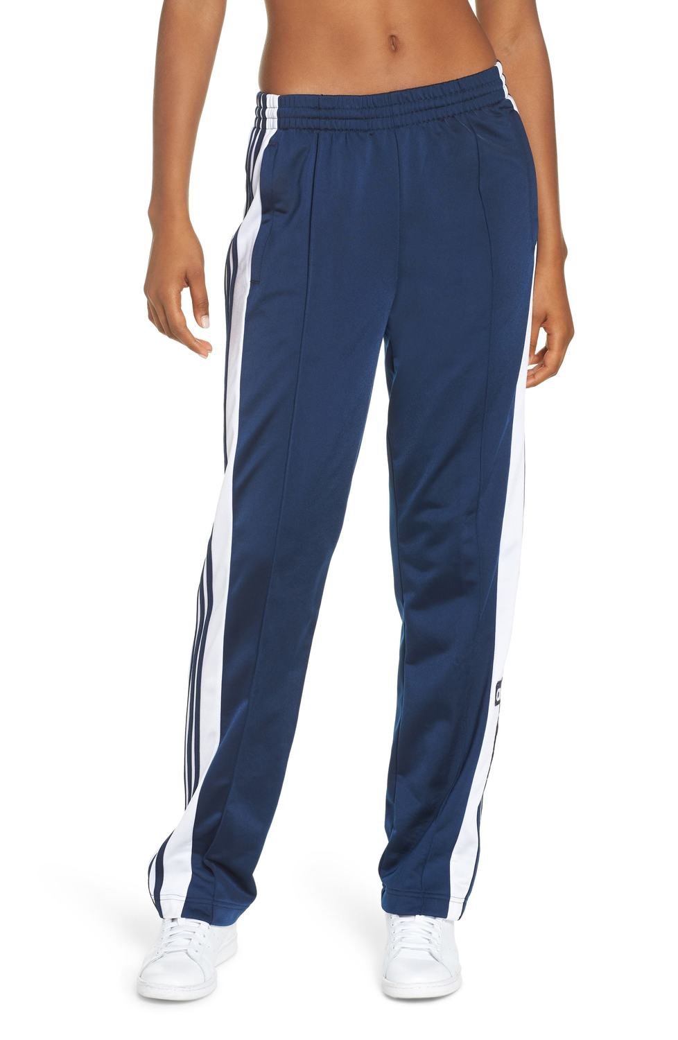 Adibreak Tearaway Track Pants, Color: Collegiate Navy, Size: X-Large