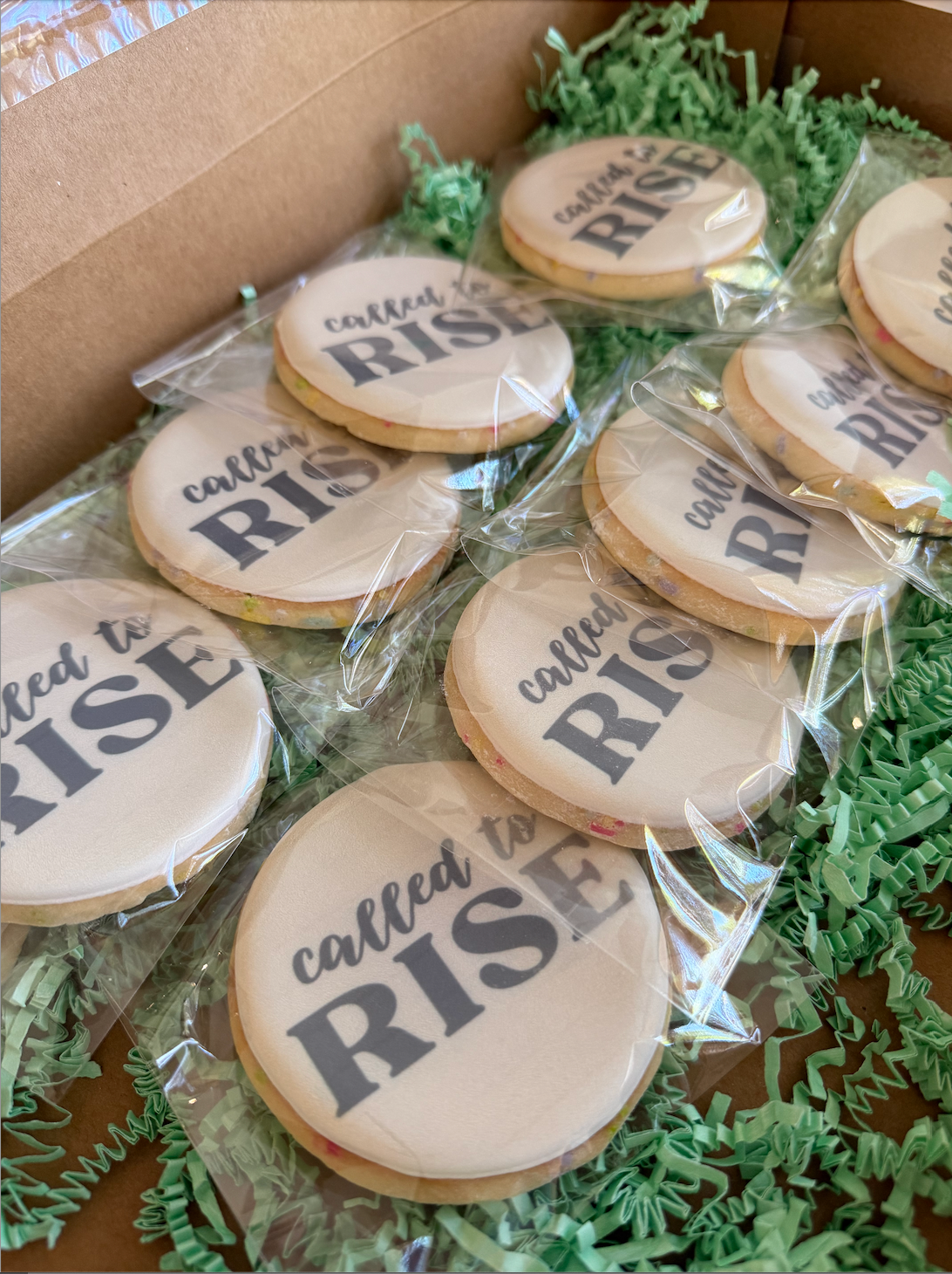 Custom Logo Cookies