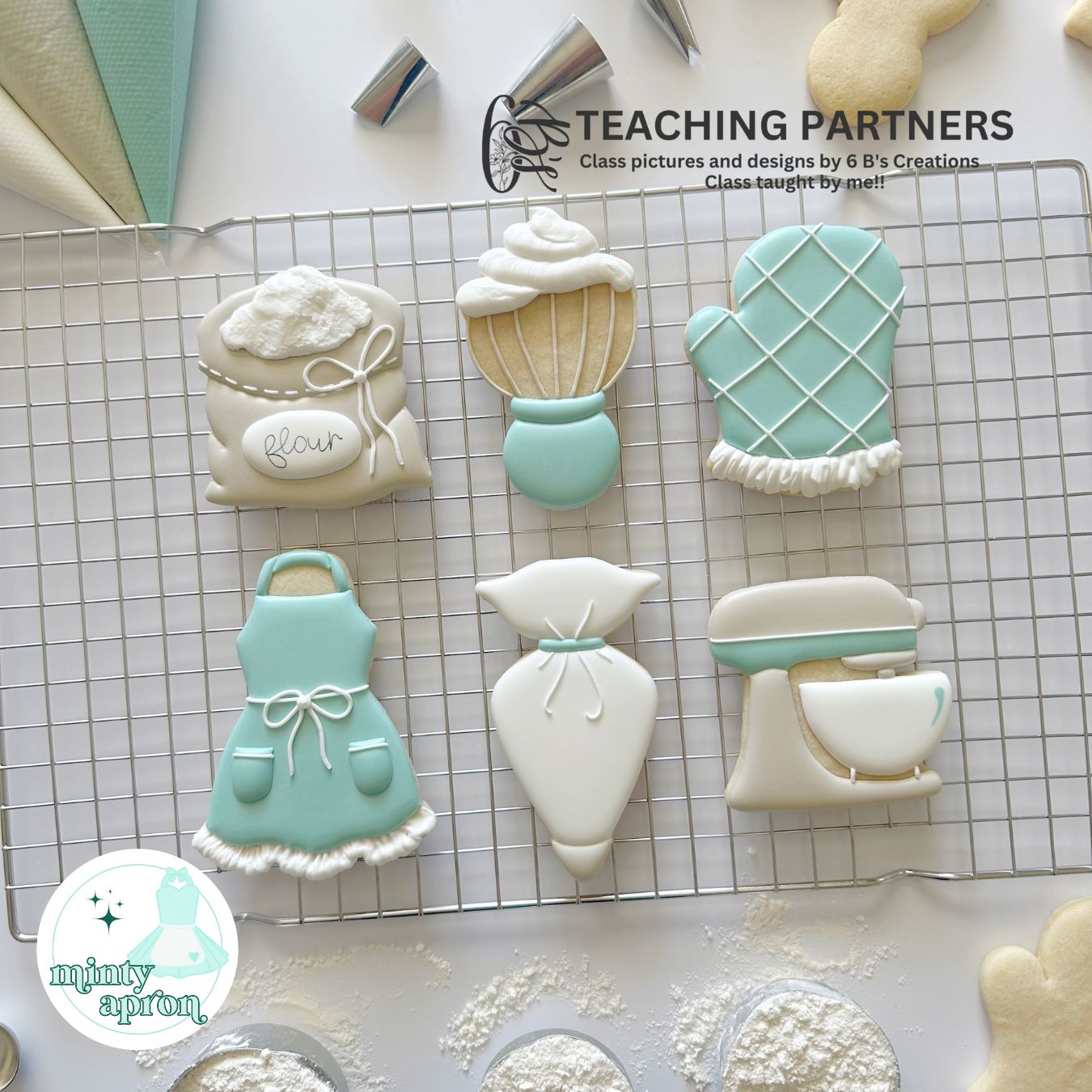 April 25 | Sweet Minty Bakes Cookie Decorating Class April 25 | Sweet Minty Bakes Cookie Decorating Class