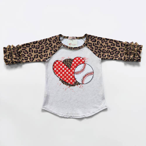 Baseball Heart Raglan