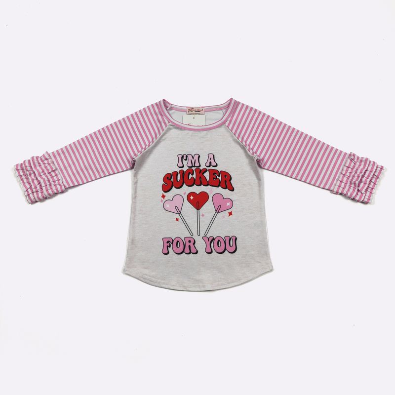 Sucker For You Girls Raglan