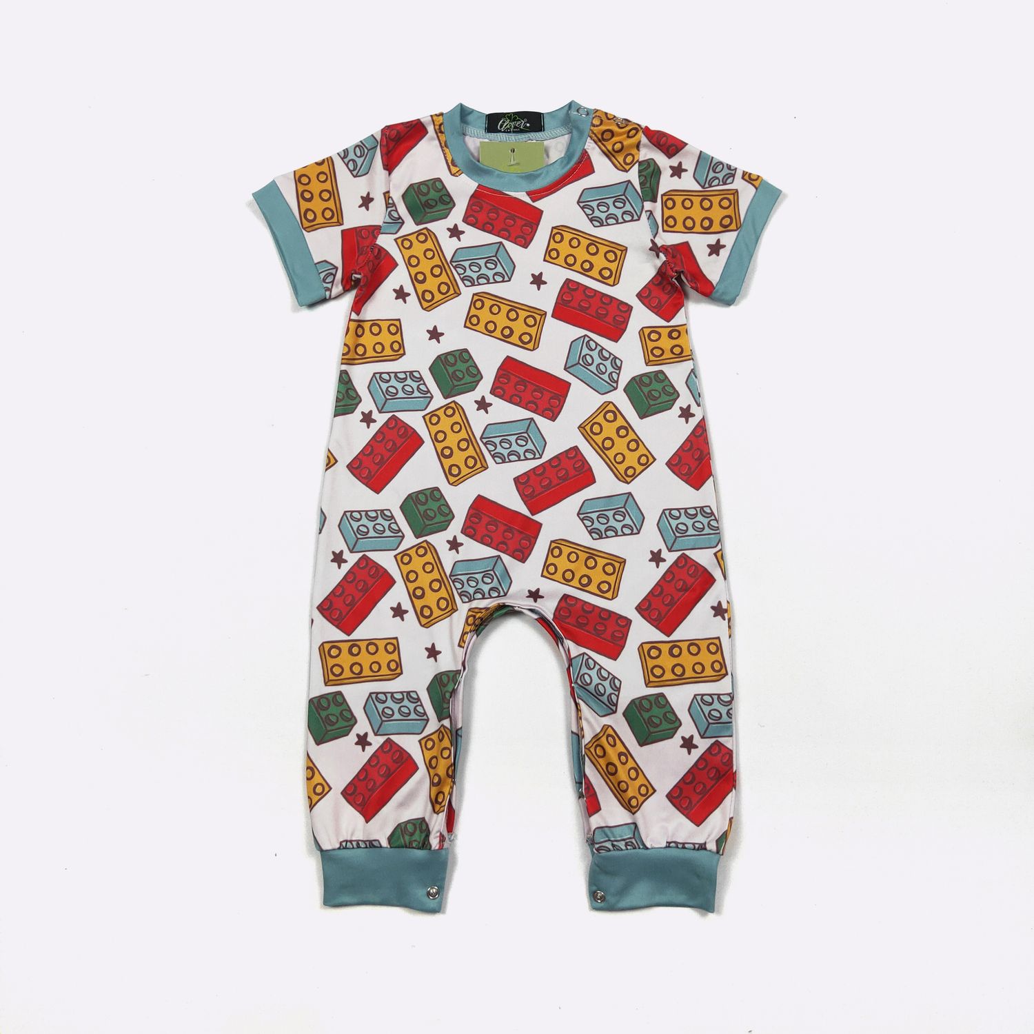 Tiny Bricks Boy Romper
