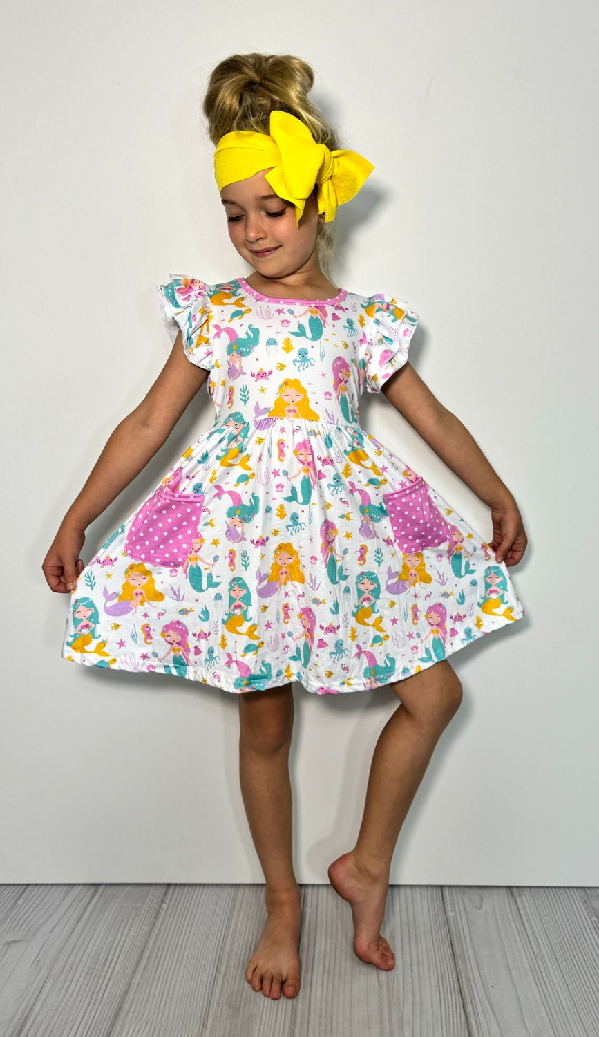 Mermaid Magic Girls Dress