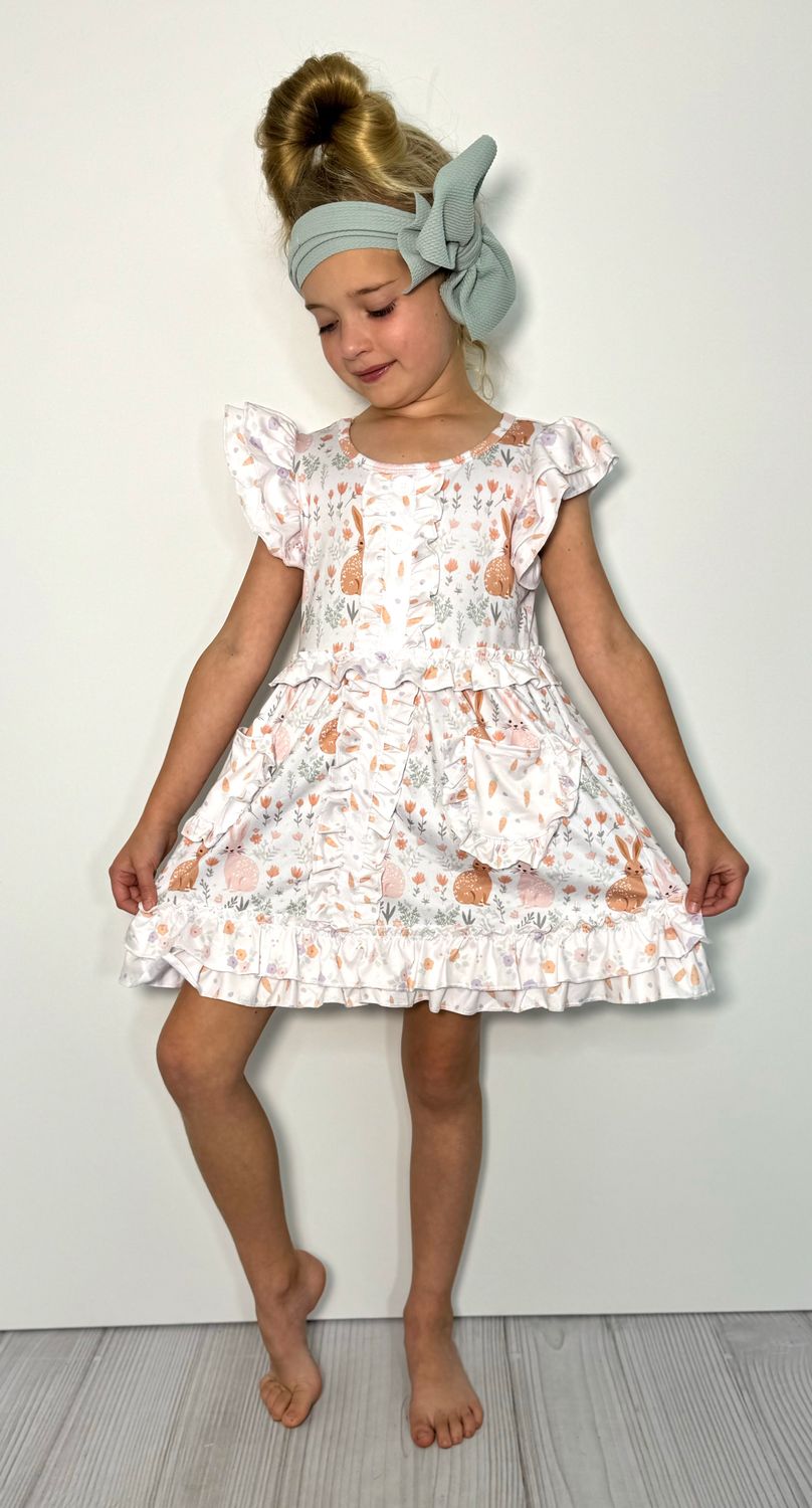 Carrot top Bunny Girls Dress