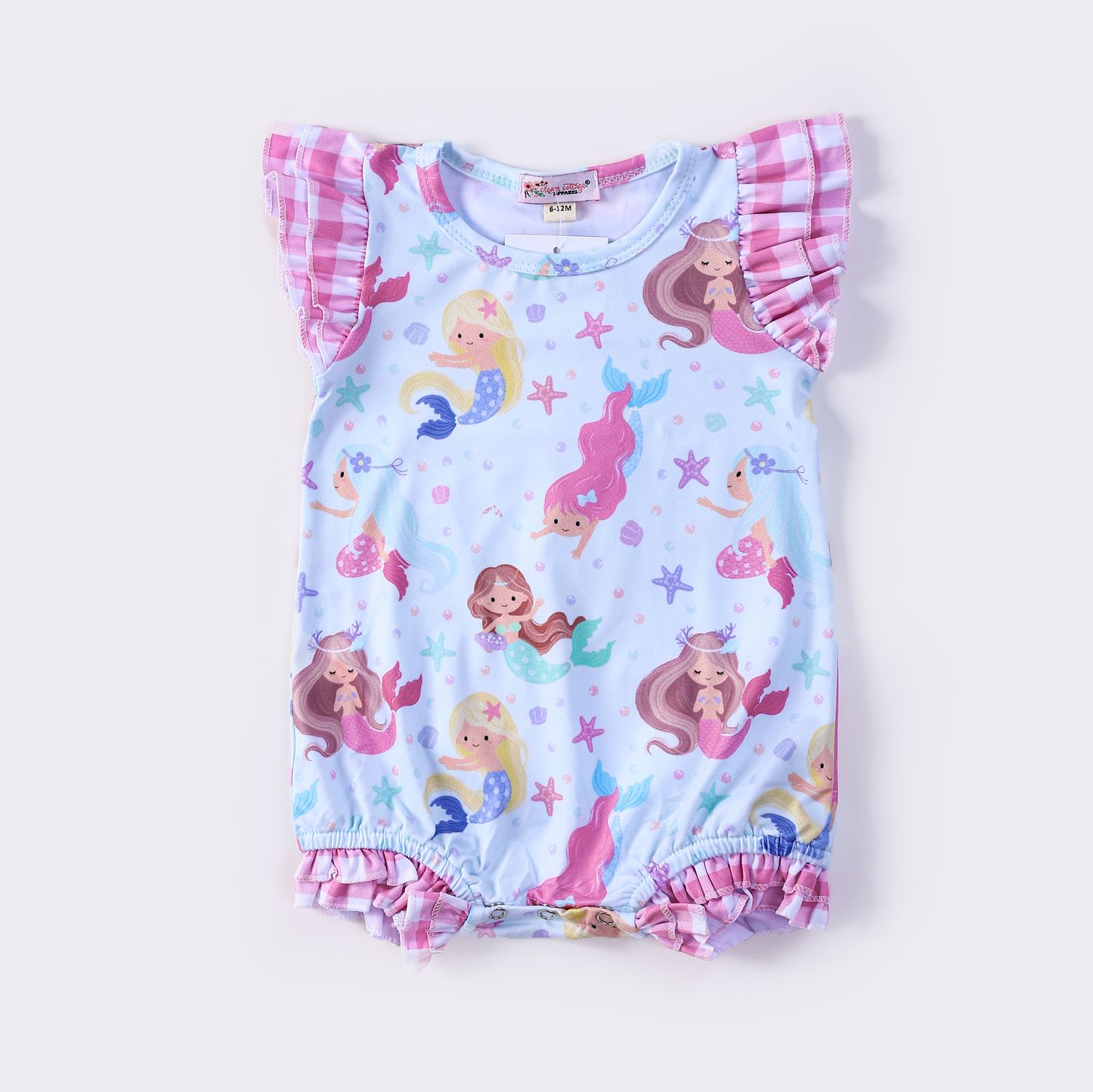 Pearl Mermaid Baby Romper