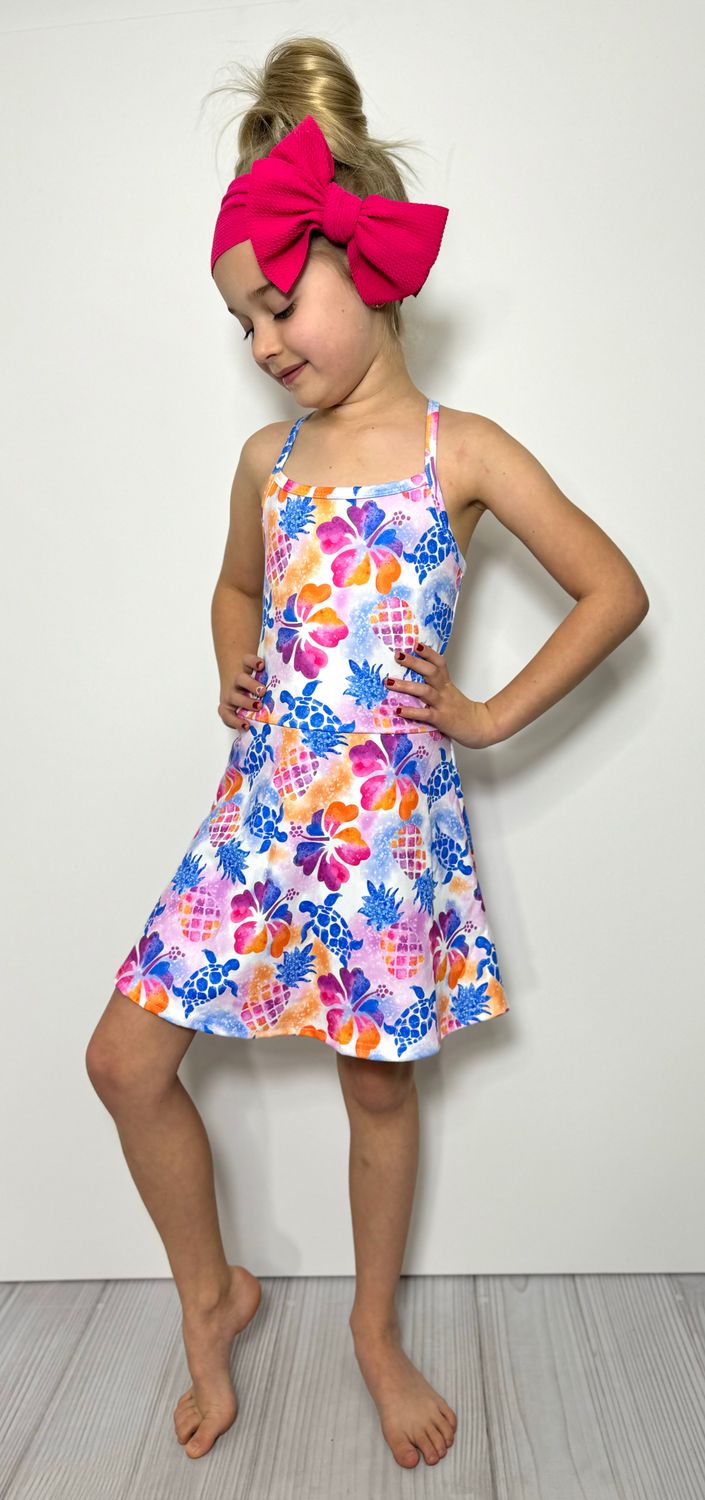 Aloha Athletic Girls Dress