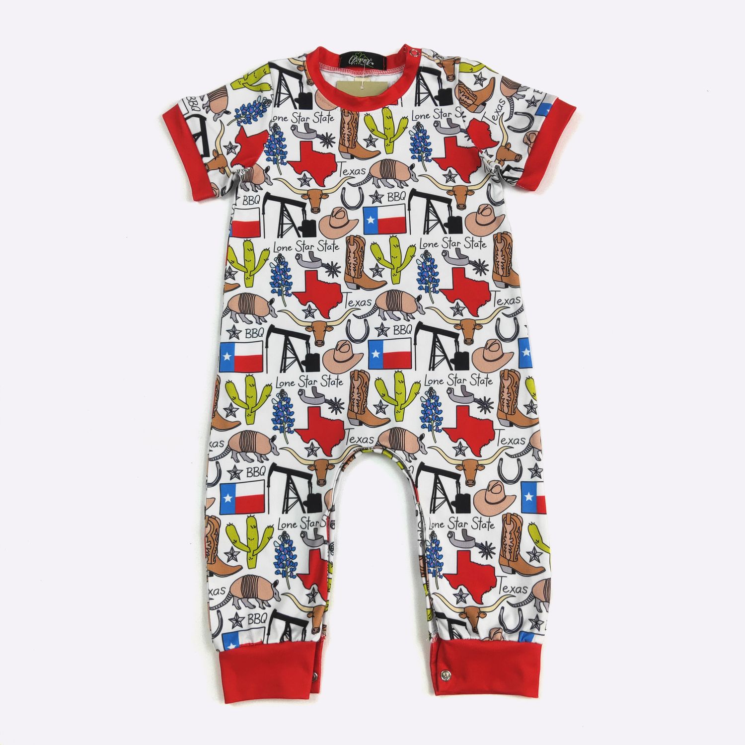 Texas SS Boy Romper