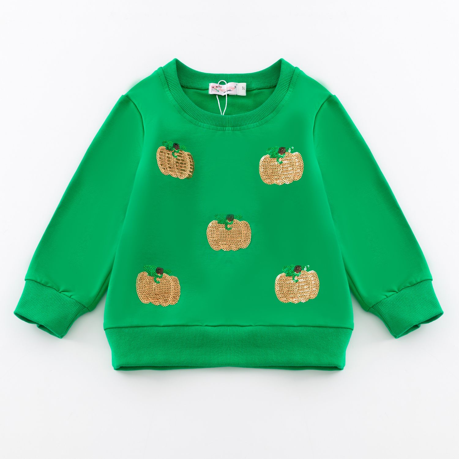 Pumpkin Sequin Shirt