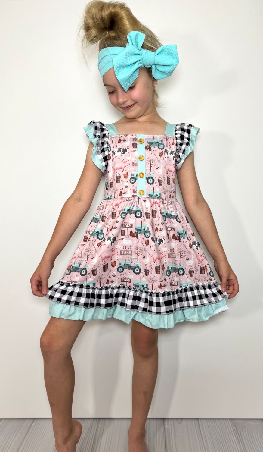 Gander Farm Girls Dress