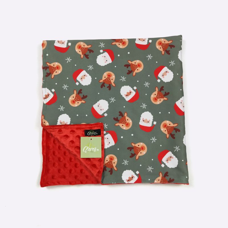 Santa &amp; Rudolph Blanket