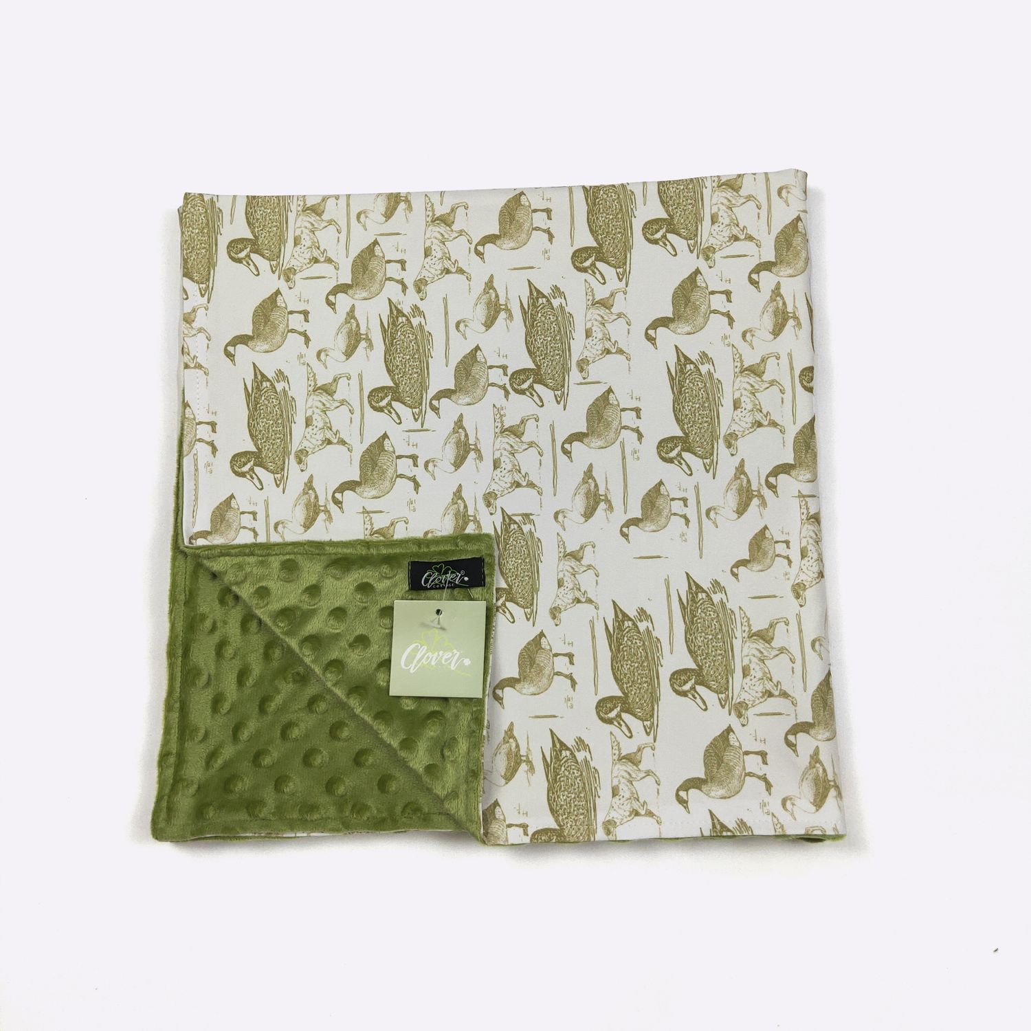 Olive Duck Hunt Blanket