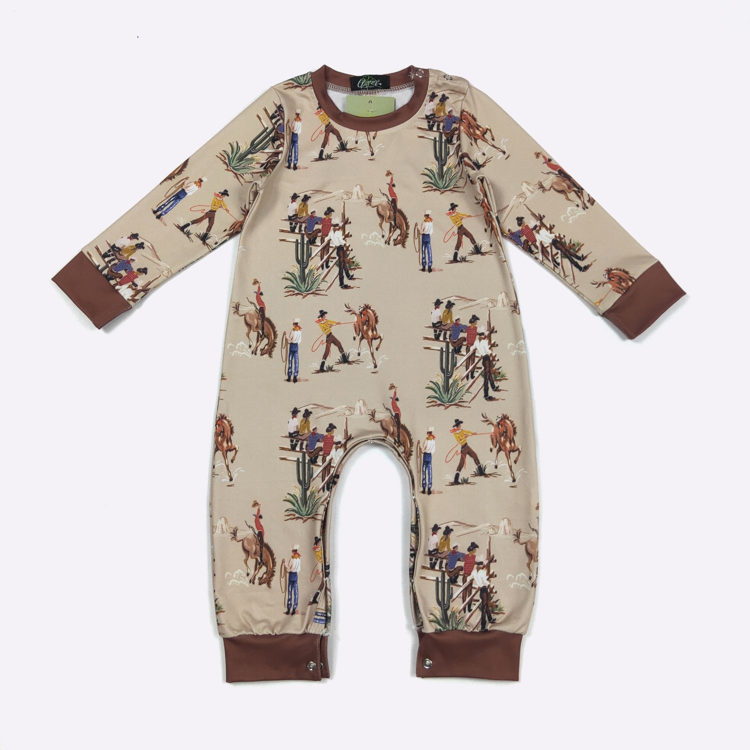 Dude Ranch Boy Romper