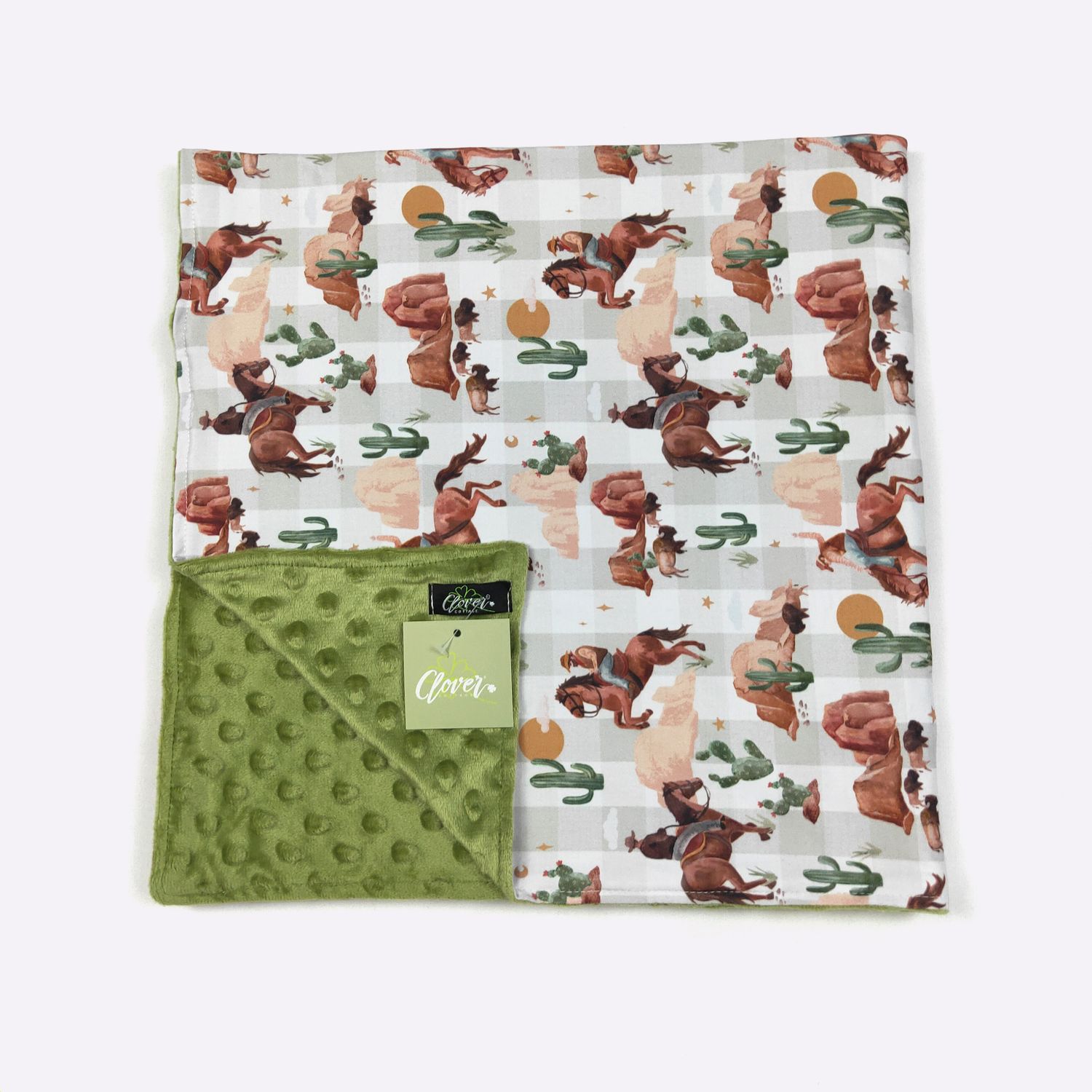 Plaid Western Blanket