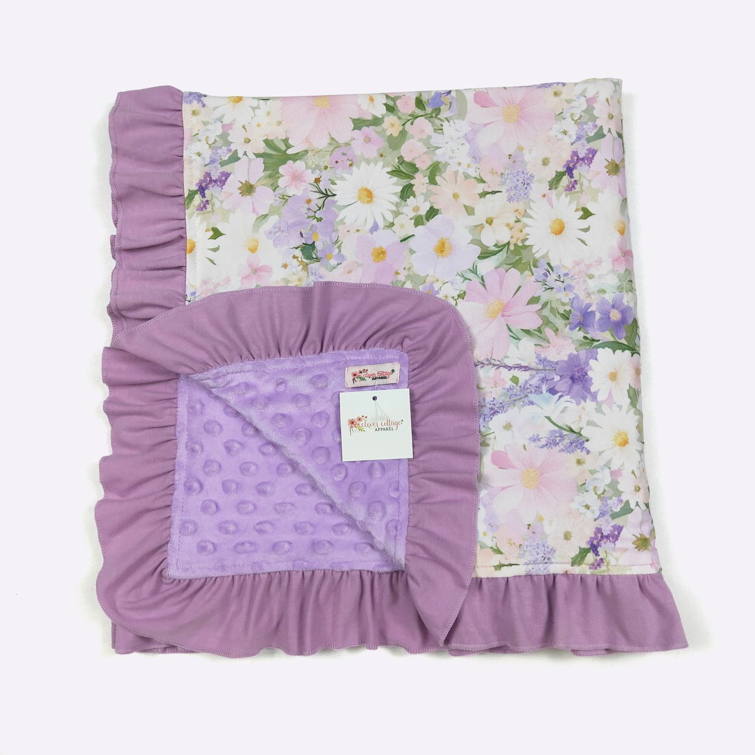 Lavender Garden Blanket