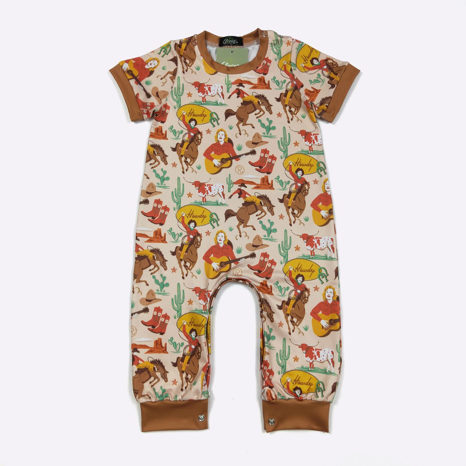 Howdy Boy Romper