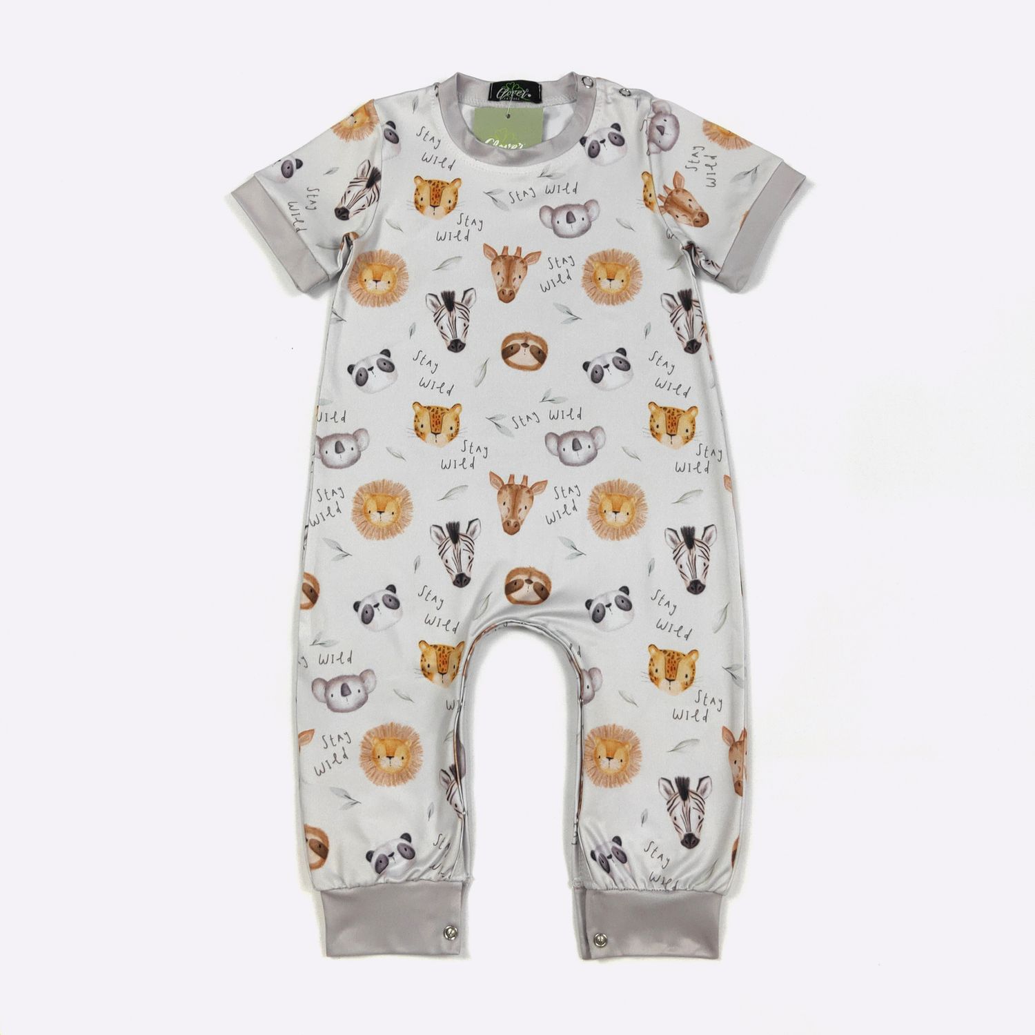 Stay Wild Boy Romper