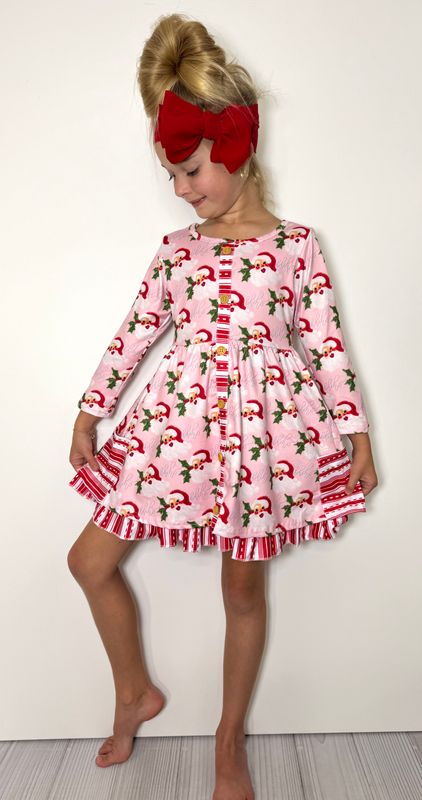 HOHOHO Santa Girls Dress
