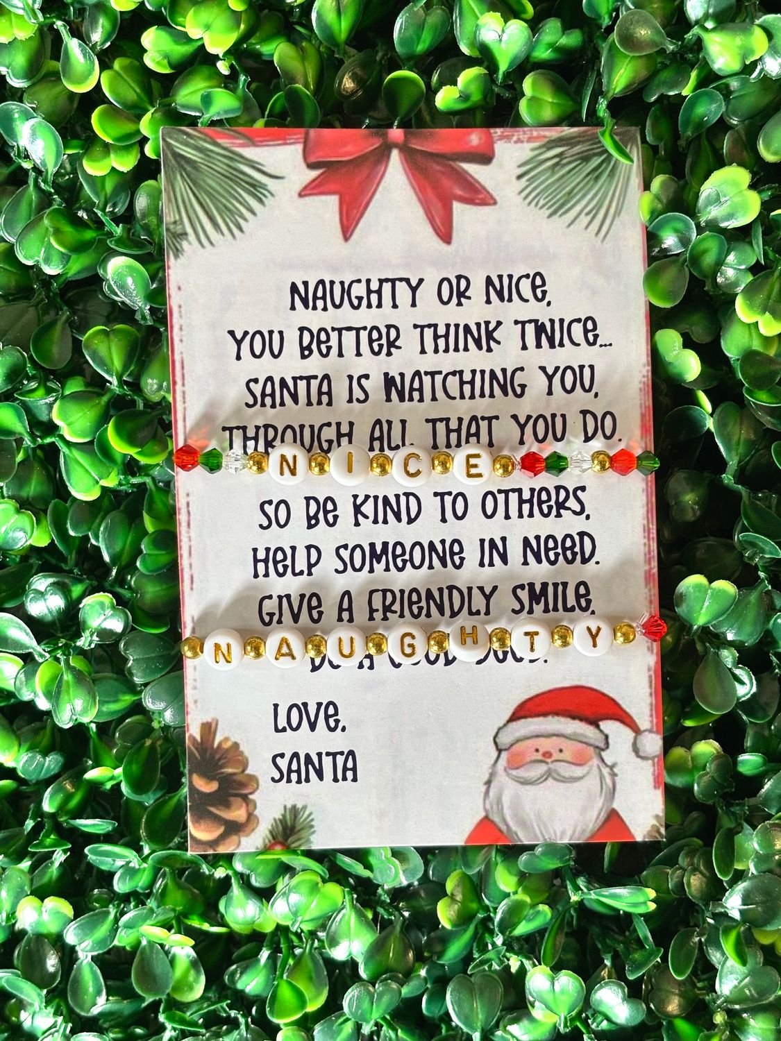 Naughty or Nice  Bracelets