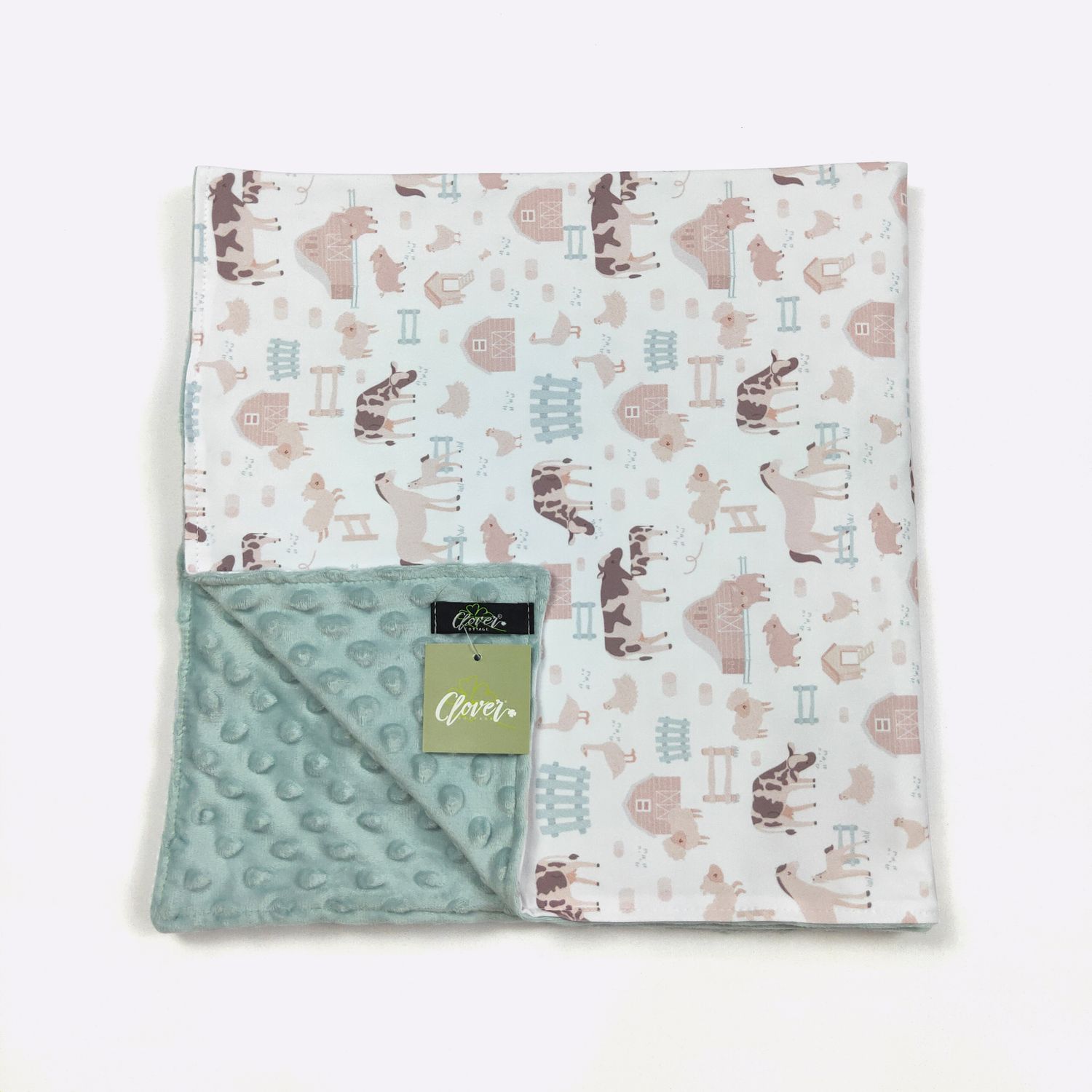 Barnyard Blue Blanket