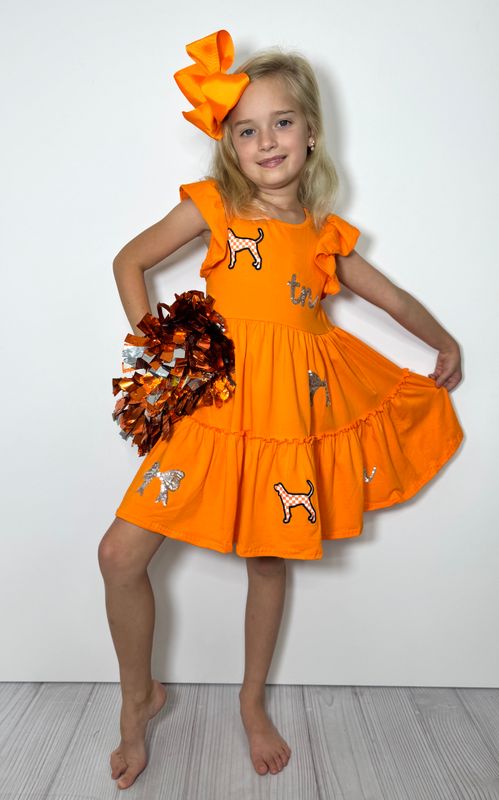 Tennessee Sequin Girls Dress