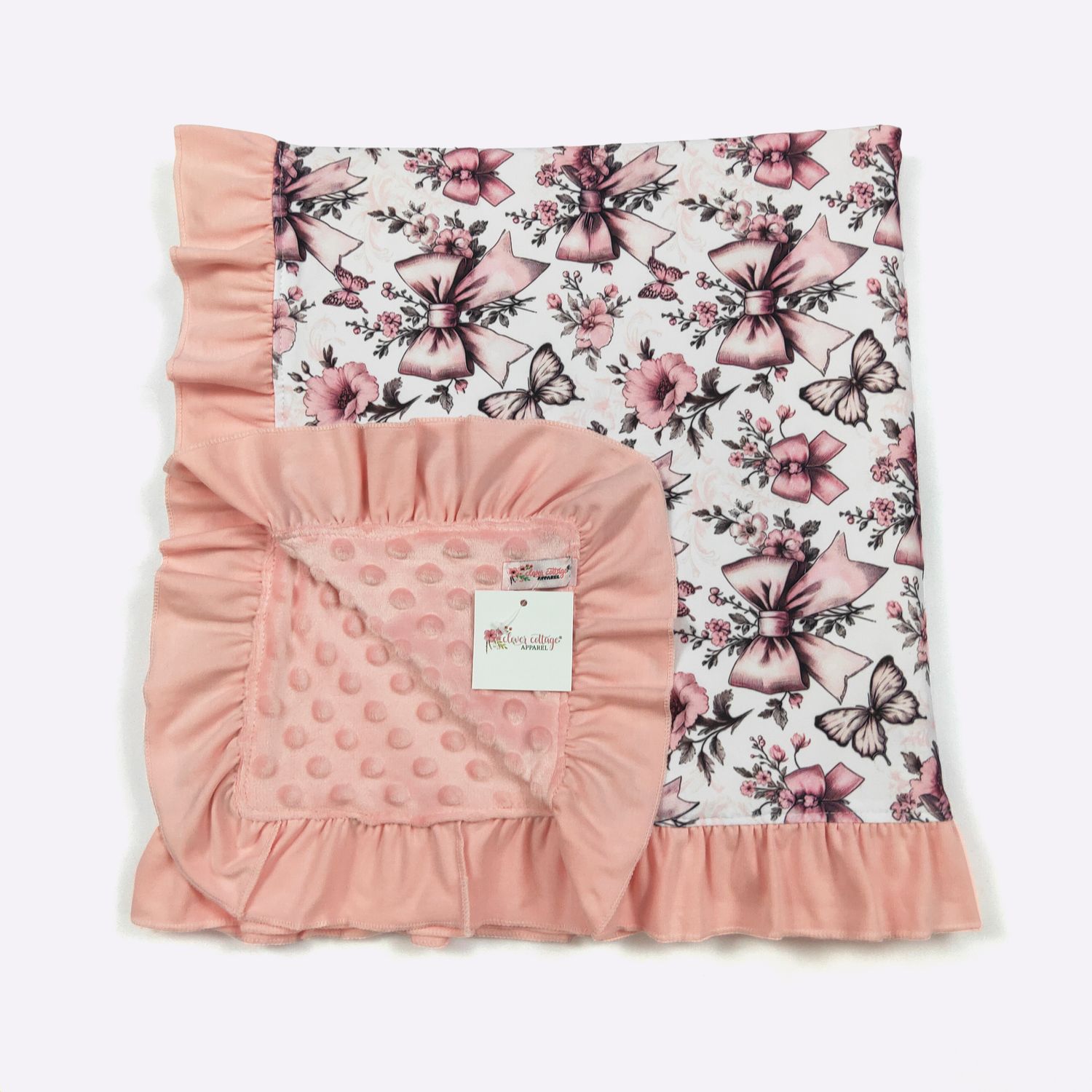 Blushing Butterfly Blanket